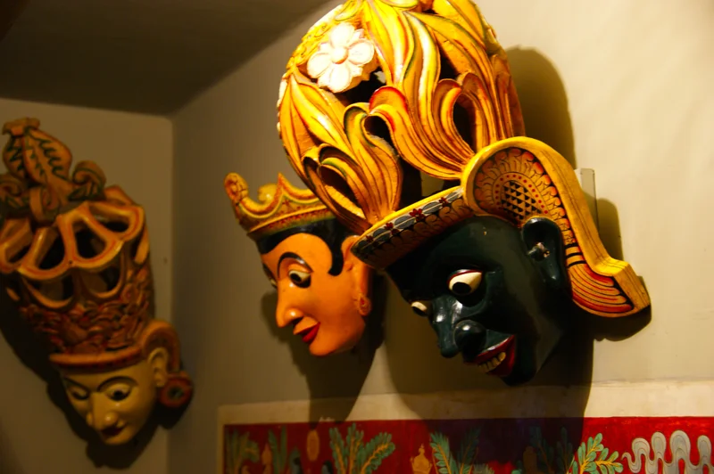 Sri Lankan craft and traditional masks