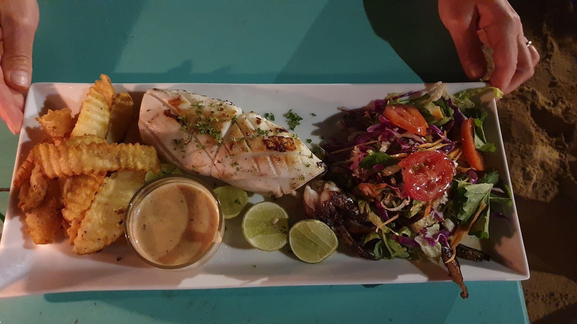 Lobster dish at Salt Mirissa