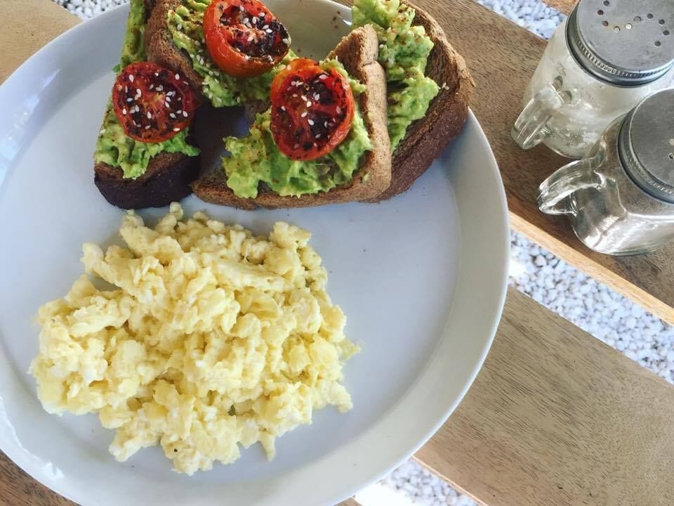 Shady Lane healthy breakfast spread