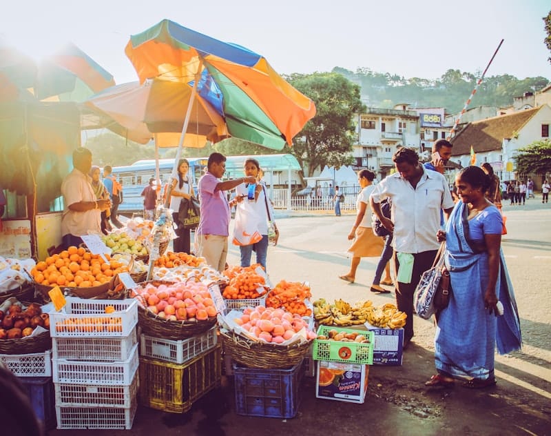 Sri Lanka tropical fruits